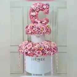 Natural Flower Letter