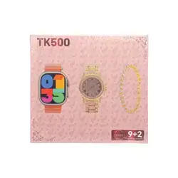 Tk500_ Smartwatch_ Set_ Smartwatch_ And_ Classic_ Watch_ And_5_ Bands