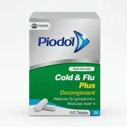 Piodol Cold & Flu Plus Decongestant