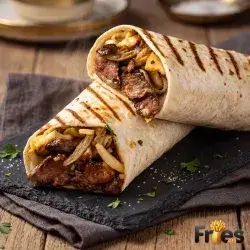 Grilled Beef Shawarma Roll