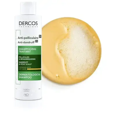 Vichy Dercos Anti Dandruff Dry Hair Shampoo 200ML