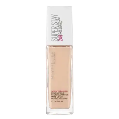Super Stay 24H Full Coverage Foundation 03 TRUE IVORY 30ml _ MAYBELLINE NEW YORK