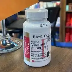 vitamin d 5000iu 30 softgels - earths creation