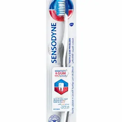 Sensodyne sensitivity & gum soft toothbrush