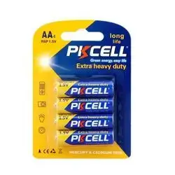 Battery / AA4 / PKCELL 1.5V / 4add