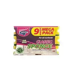 Parex Giant Classic Green Sponge Nail Saver 9 Pcs