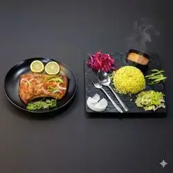 ژەمی ماسی فەڕاشەی دایت + برنجی دایت