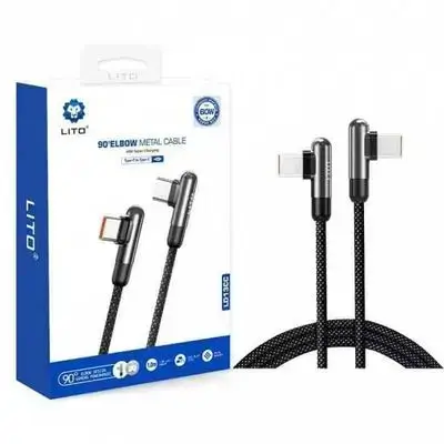 Lito LD13CC 60W High-Durability USB-C to USB-C Fast Charging Cable