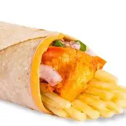 تکەی لوولی مریشک بە سۆس