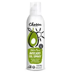 Chosen foods Pure Avocado Oil Spray 383ml | Expeller Pressed Naturally Refined | Cooking Oil (Pack of 1)