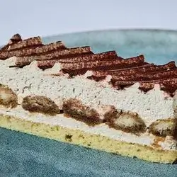 Tiramisu Cake Slice