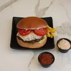 Omelet Burger