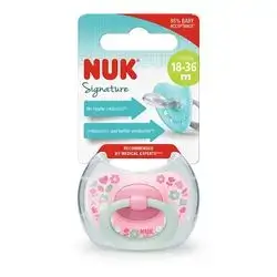 Nuk, Signature Silicone Pacifier 18-36 Months
