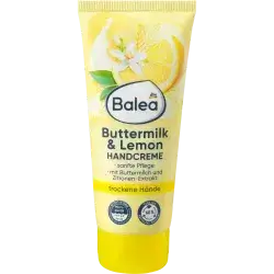 buttermilk & lemon hand cream _balea