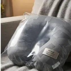 Checkered Travel Neck Pillow