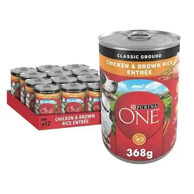 Purina One Chicken & Brown Rice in Gravy 12x