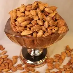 Almonds With The Skin Are Sour