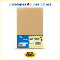 Envelope BROWN,A5 SIZE,50pcs