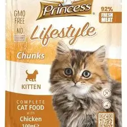 Lifestyle kitten chicken 100g