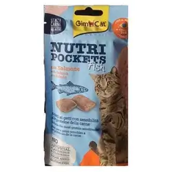 GimCat Nutri Pockets Fish With Salmon 60g