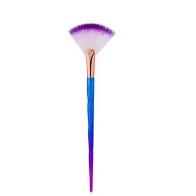 Large Fan Pattern Makeup Brush Portable Slim Professional Apply Perfect For Highlight And Bronzer Cheekbones Brush Cosmetic Make Up Tool