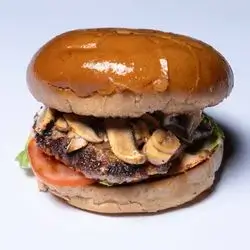 Beef Burger With Mushrooms