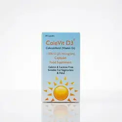 ColeVit D3 (Colecalciferol 1,000 IU - 30 Capsules)