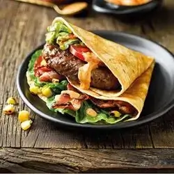 Chicken Burger Wrap