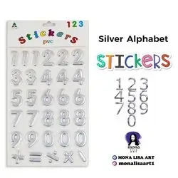 English number stickers