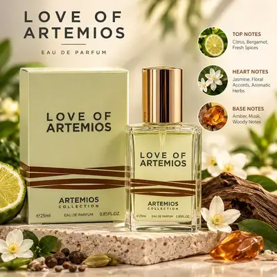 Love of Artemios – Artemios Collection Eau de Parfum – 25 mL (0.85 fl oz)