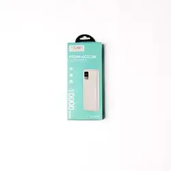 VISION Power Bank 10000 mAh - USB-C input & Out put With LCD Digital Display