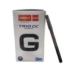 Packed Of Pen-Trio DC-Black- 50 Pcs