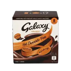 Galaxy Orange Hot Chocolate – Dolce Gusto Compatible – 8 Capsules