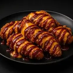 Kentucky with Cheddar & BBQ + Fries