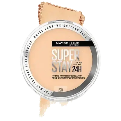Super Stay Up To 24H Hybrid Powder-Foundation (220) 6g _ MAYBELLINE NEW YORK
