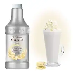 Monin White Chocolate Sauce 1.89L