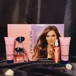Women's perfume set for special occasions