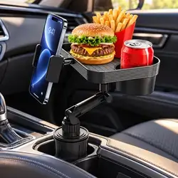 CAR CUP TRAY & PHONE HOLDER