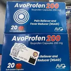 Avoprofen 200 soft gelatin capsules