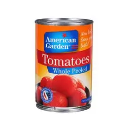 American Garden Tomatoes Whole Peeled
