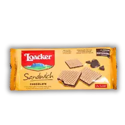 Loacker Sandwich Cocoa Biscuits 75g