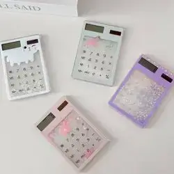 Small Cute Mini Calculators Solar Kawaii Calculator for Gifts School Friends Students Kids