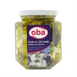 Oba Feta In Oil With Herbs & Olives