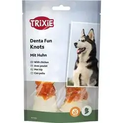Denta Fun Knotted Chicken Chewing Bone, 18 cm, 120 g