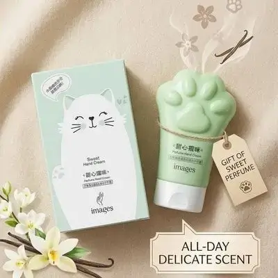 Sweet Cat Paw Hand Cream (green)