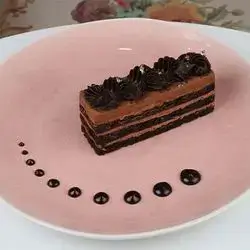 Milk Chocolate Cake Slice