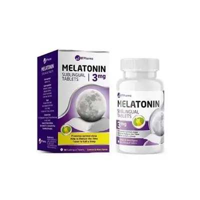 Melatonin 3mg 30sublingual tablets Bt phrma