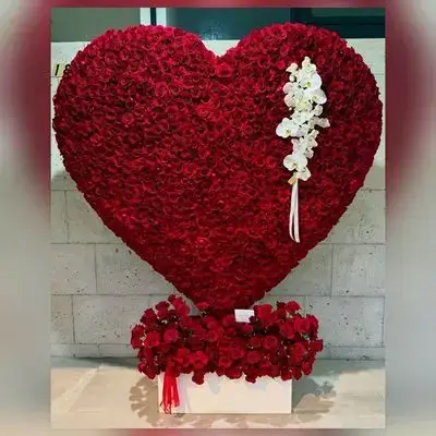 Large Natural Flower Stand