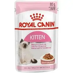 Kitten pouch in Gravy 12x85g