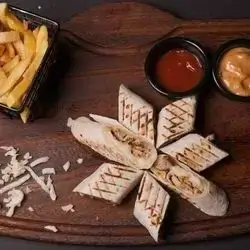 Cheese Chicken Saj